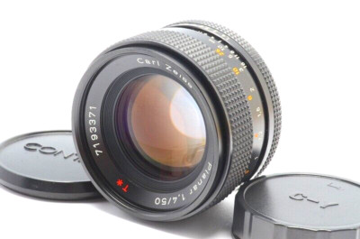 [N MINT]Contax Carl Zeiss Planar T* 50mm f1.4 MMJ Lens CY Mount From JAPAN 2011