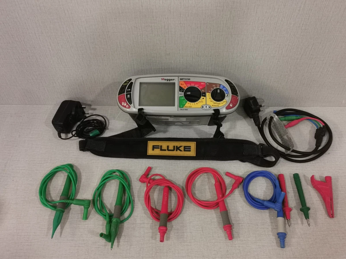 MEGGER MFT1735 - MULTIFUNCTION TESTER- DAMAGED CASE LOCK | eBay