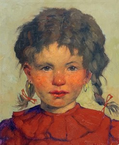 V Dias Young Spanish Girl Circa Mid 20th Century Very Nice Quality Ebay