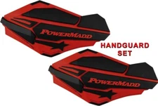 POWERMADD SENTINALHANDGUARDS (RED/BLACK) 34402 for ATV SNOWMOBILE MOTORCYCLE