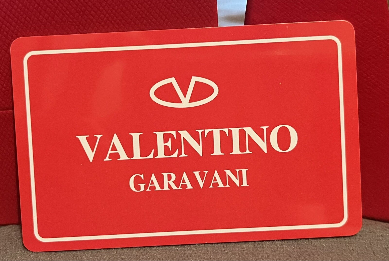 Valentino Belt With Gold V Buckle Comes With Authentication Card 105 Cm