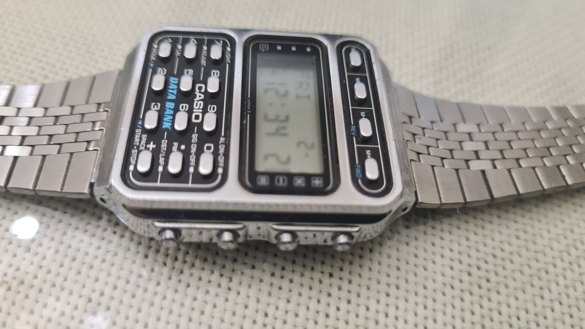 CASIO CD-401 VINTAGE CALCULATOR DIGITAL WATCH | eBay