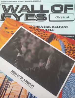 The Smile Wall Of Eyes On Film Kino Launch Poster Druck und Kartenset Radiohead