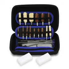 103pcs Gun Cleaning Kit 9mm Universal 38 22 Rifle Pistol Shotgun Handgun Firearm