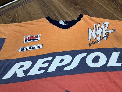Vintage Honda Doohan Repsol NSR Racing T-shirt Size XL-L | eBay