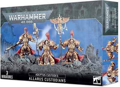 Adeptus Custodes: Allarus Custodians - Warhammer 40k - Brand New, Factory Sealed