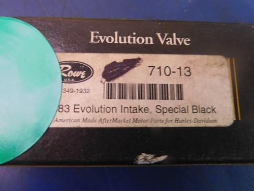 ROWE INTAKE VALVE SPECIAL BLACK HARLEY DAVIDSON XL SPORTSTER 1987-2003 18031-86 - Picture 3 of 4