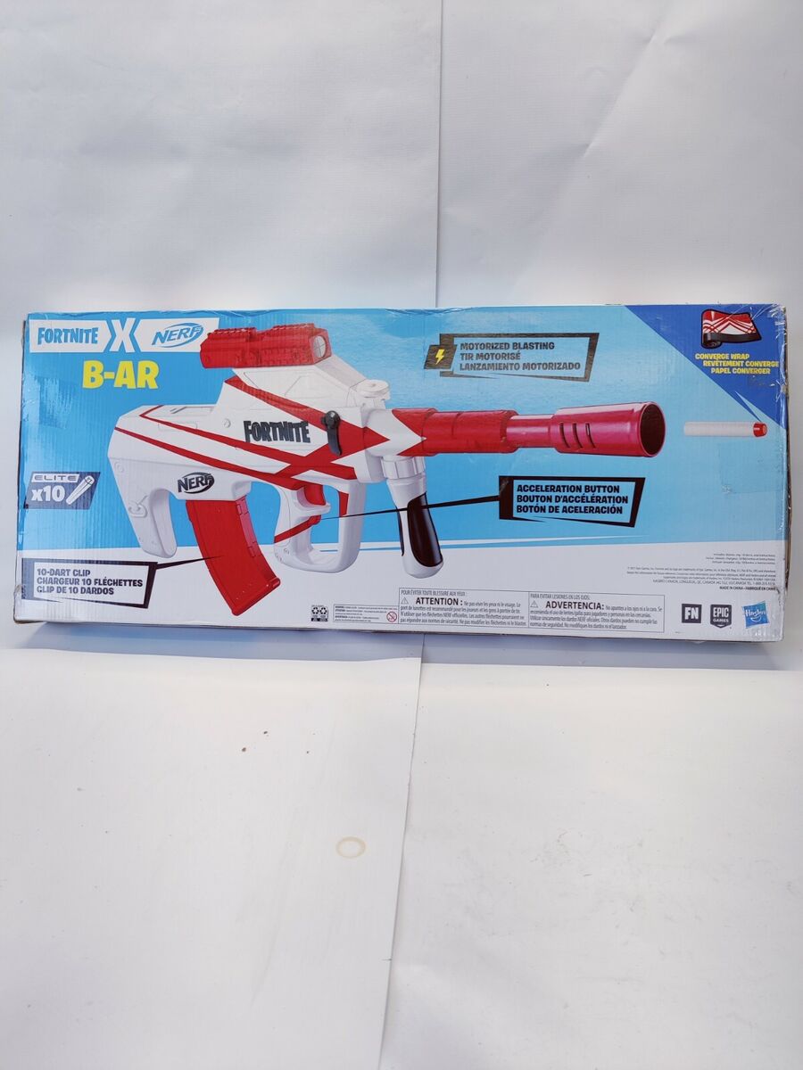 Nerf Fortnite Motorized Blaster with Fortnite Converge Wrap with