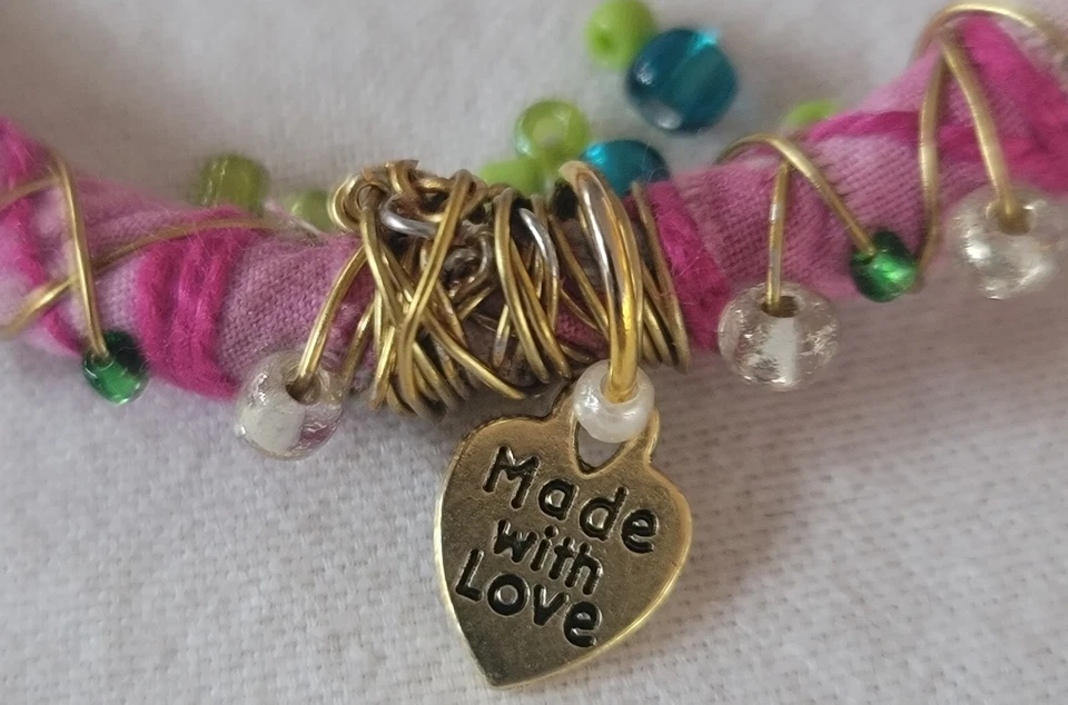 BöHö B's Bohemian Bracelets ☆ beads charms silver gold bronze ☆ Custom Jewelry ☆ - Image 3 of 4