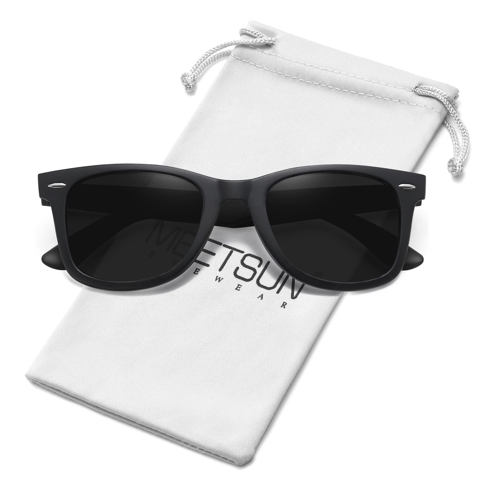 Polarized Sunglasses for Men Women Classic Retro Square Driving Sun Glass UV400