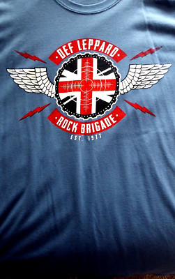 Def Leppard 'Tour 2018' 'Rock Brigade' T.Shirt (NEU)