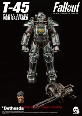 Threezero 3Z0177 Fallout T-45 NCR Salvaged Power Armor 1/6 Figure