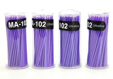 400 PCS Disposable Micro Brush Swab Applicators Eyelash Extension Ultra-fine