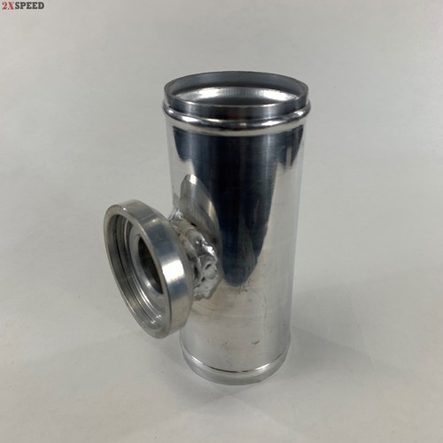 63MM TURBO PIPE Flanges Adapter Aluminum Turbo Charge Silver for HKS SSQV SQV BOV £10.98