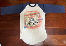 1982 FOREIGNER TOUR SHIRT 16.5x25" KINKS JOAN JETT LOVERBOY HUEY LEWIS CUT TAG