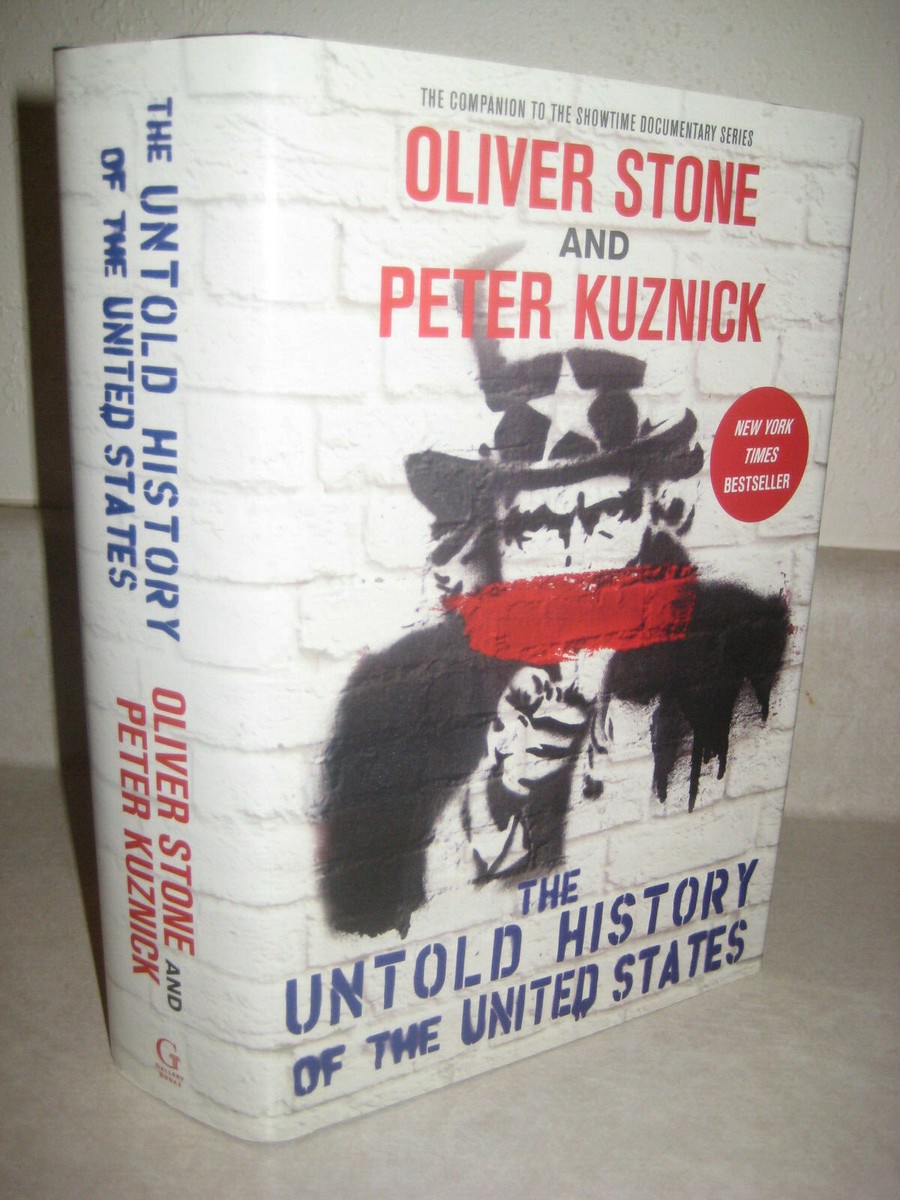 UNTOLD HISTORY UNITED STATES Oliver Stone SIGNED Documentary 1st