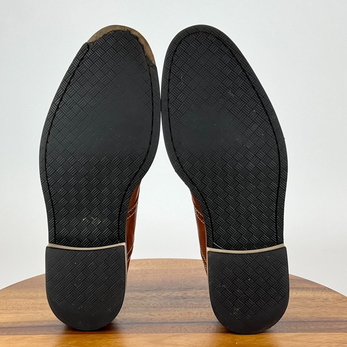 Mens Cole Haan Drake Brown Leather Plain Toe Brogue Dress Shoes‎ Size 10 M GUC Cole Haan $150 Men main image 4