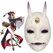 Japanese Prajna Hannya Mask Anime Shutendouji Oni Devil Mask Party Cosplay Prop