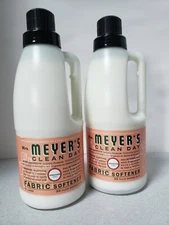 Mrs. Meyer’s Clean Day GERANIUM Liquid Fabric Softener scented 32 oz (lot of 2)