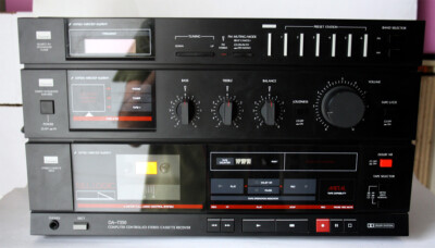 VINTAGE 80'S SANSUI DA-T550 COMPUTER CONTROLLED STEREO CASSETTE