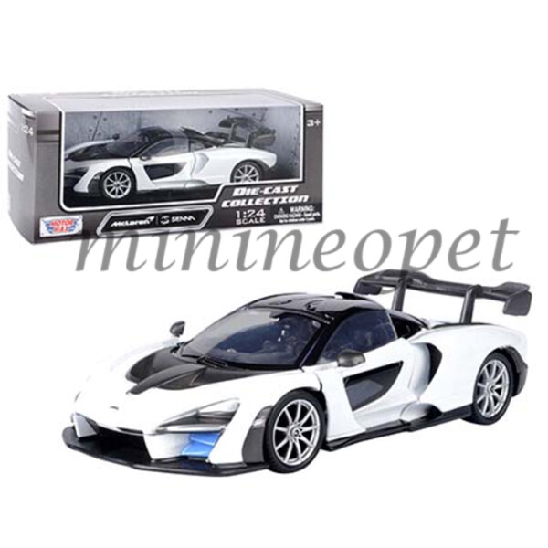 MOTORMAX 79355 MCLAREN SENNA 1/24 DIECAST MODEL CAR ORANGE | eBay