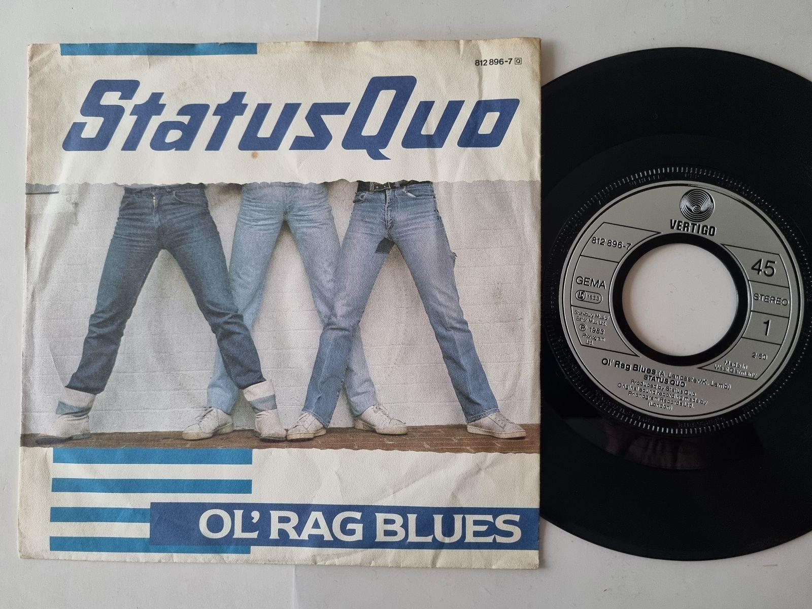 7"" Single Status Quo - Ol' rag blues Vinyl Germany
