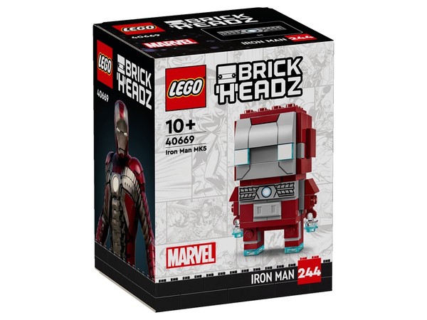 Lego® Brickheadz Nr. 244 Marvel™ Super Heroes 40669 Iron Man MK5 - Neu & Ovp --image