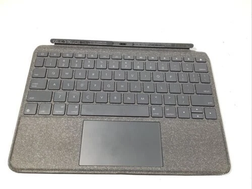 Logitech YU0040 Combo Touch Gray Keyboard 820-009368 -JH | eBay