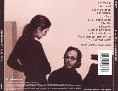 CELINE DION S'IL SUFFISAIT D'AIMER (IF IT IS ENOUGH TO LOVE) NEW CD