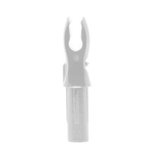 Bohning A Nock 50 Pack White 10151WH 5MM X Nock .204 ID