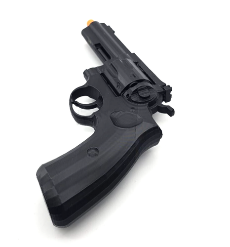 Replica Revolver Ruger GP100 Prop Gun Compact Full-size 1:1 Cosplay & Fantasy - Picture 4 of 5