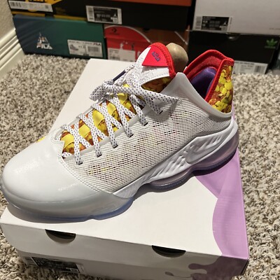 Size 11.5 - Nike LeBron 19 Low x Flintstone Magic Fruity Pebbles 2022