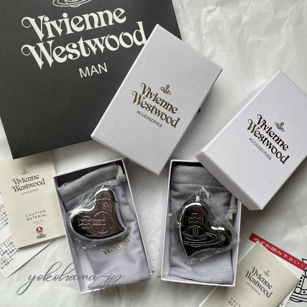 Vivienne Westwood Orb Heart Shape Electronic Gas Lighter 2