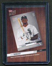 2020 Topps Series 2 Best Of Topps Now Luis Robert RC #BTN-9 White Sox
