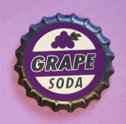 wdcc disney pixar up ellie grape soda badge carl russell