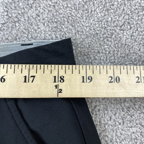 Adidas Golf Pants Men's 36x32 Black Stretch Flat Front Lightweight - Picture 10 of 12