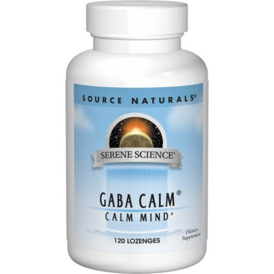 Source Naturals GABA Calm Sublingual Peppermint 120 Lozenges