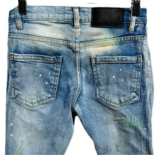 🌻FWRD 'Washout Repaired' Jeans || Youth Boys | Size 10 Style R33627 - Picture 5 of 10