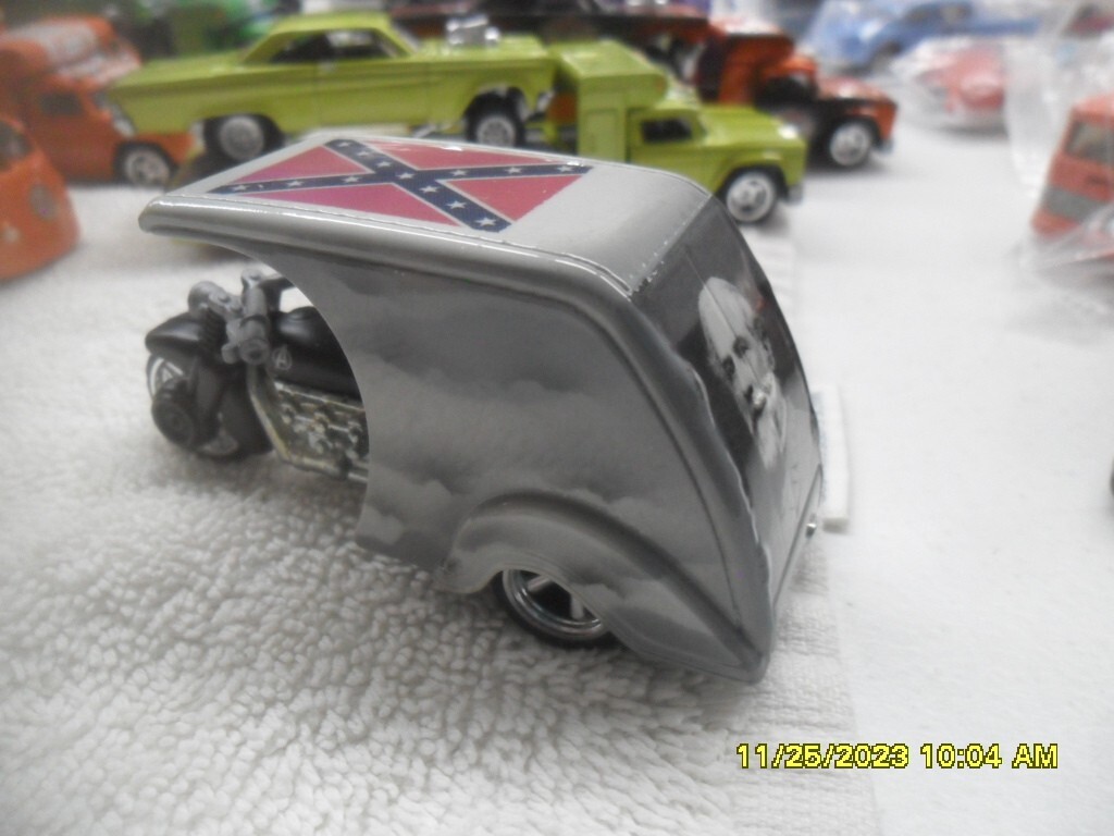 General Lee 3 wheeler motorcycle genescustoms Customized Hot Rod Wheels