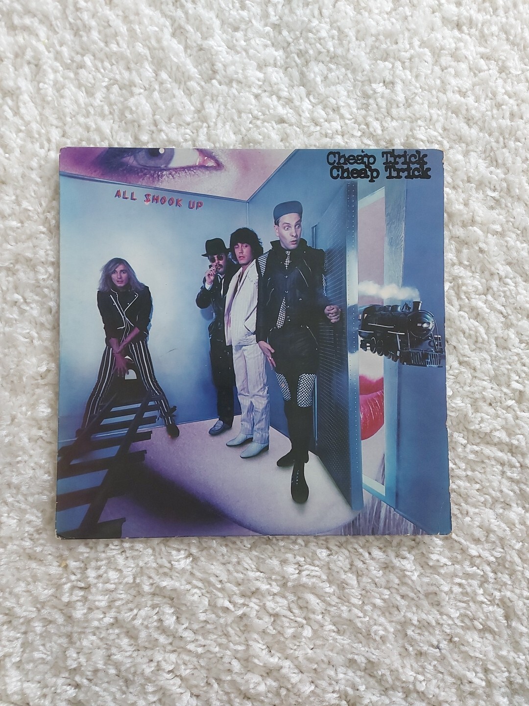 Cheap Trick - All Shook Up - UK Vinyl First Pressing - 1980 - EPC 86124 - A1, B1