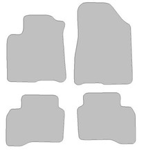 Fußmatten passend für Kia Niro Typ DE (Baujahr 2016 - aktuell)