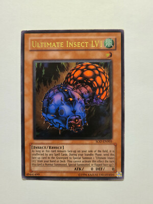 Ultimate Insect LV1 - SOD-EN005 - Ultimate rare - Unlimited