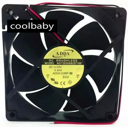 ADDA fan AG12024XB257100 24V 0.46A  120*120*25mm - Afbeelding 1 van 1