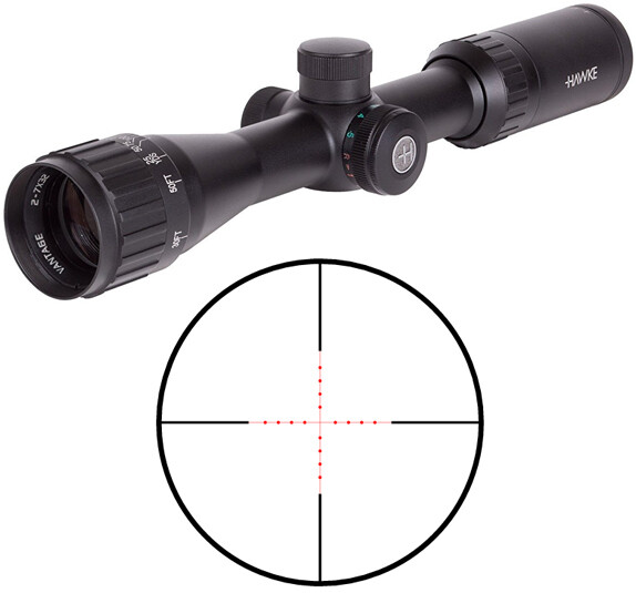 Оптический прицел Hawke Sport Optics Vantage 2 7X32AO Mil Dot IR