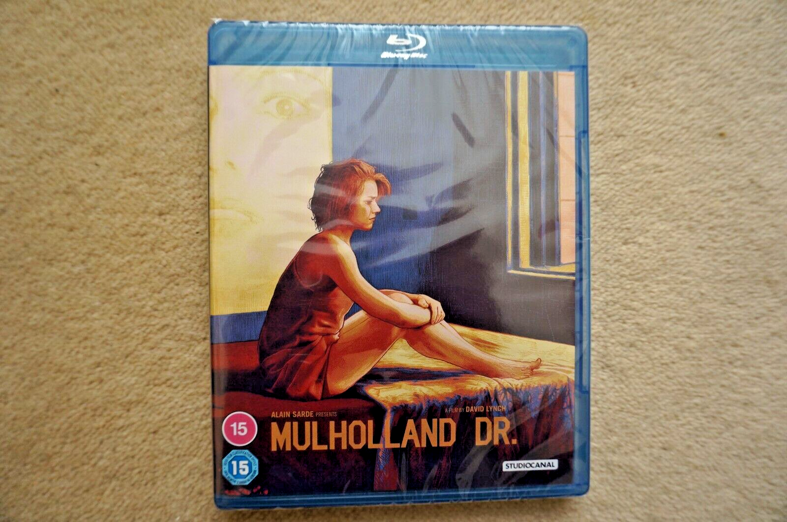 BLU-RAY MULHOLLAND DRIVE  MULHOLLAND DR.  DAVID LYNCH   NEW SEALED UK STOCK