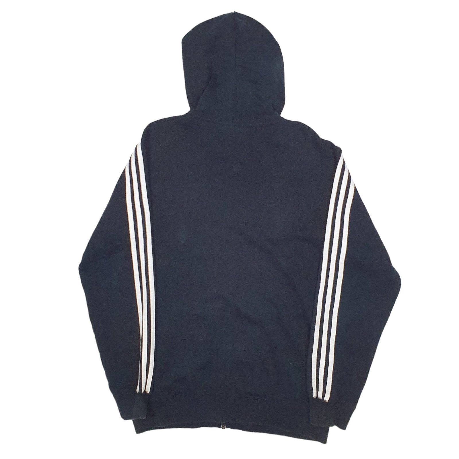 ADIDAS Full Zip Cotton Jumper Sweatshirt Mens M image 3