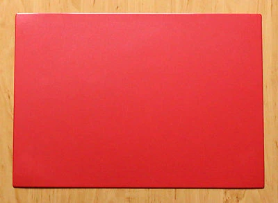 VOGT Schreibtischunterlage rot klein 42 x 30 cm Kinderzimmer Basteln - Knetunterlage