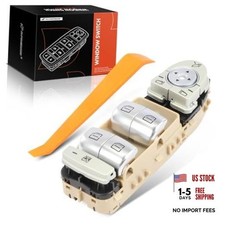 Front Left Driver Side Power Window Switch - Compatible with 2015-2018