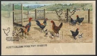 2013 Australia POULTRY BREEDS Chickens Mini Sheet FDC