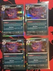 Pokémon TCG Gengar 50/88 Perfect Order Rare Holo NM Playset X4